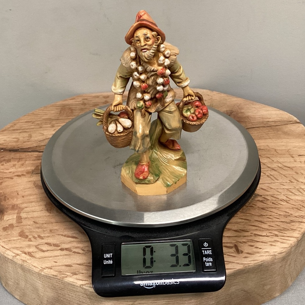 🟠 Vintage & Retired - Fontanini 5” Collection - Nathan the Produce Peddler # 146 - Picture 11 of 12